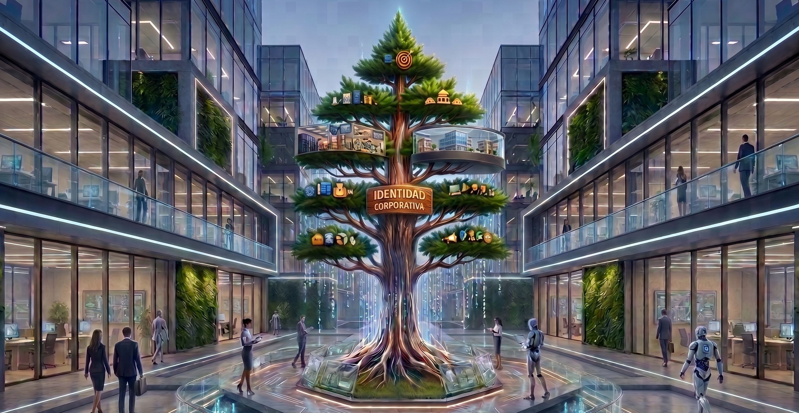 Pino Corporativo Conceptual
